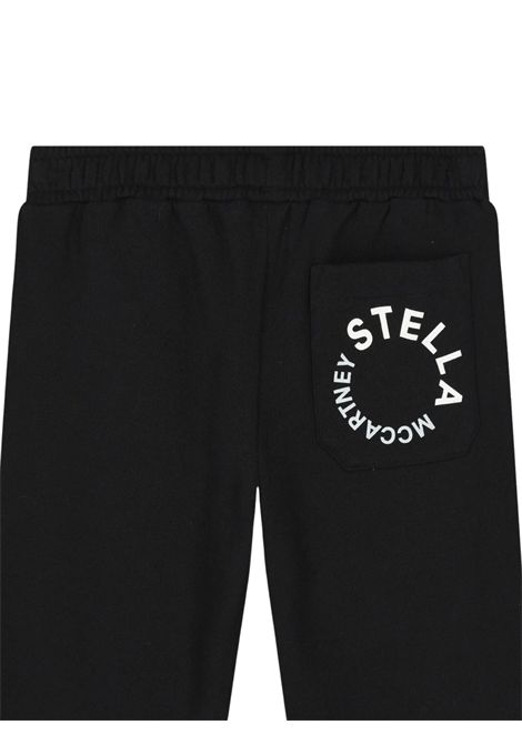 Pantalone bambino nero in cotone STELLA MC CARTNEY | TV6P30/CENERO